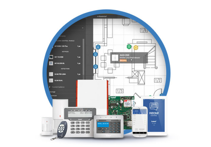 Satel CONFX konfigurátor hardware